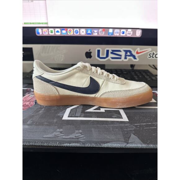 New Women's Size 7 Nike Killshot 2 Sail Navy White FZ5630-102 - Picture 2 of 7